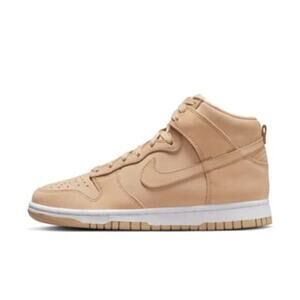 Nike 'Dunk High Premium' Beige Shoes Size 6